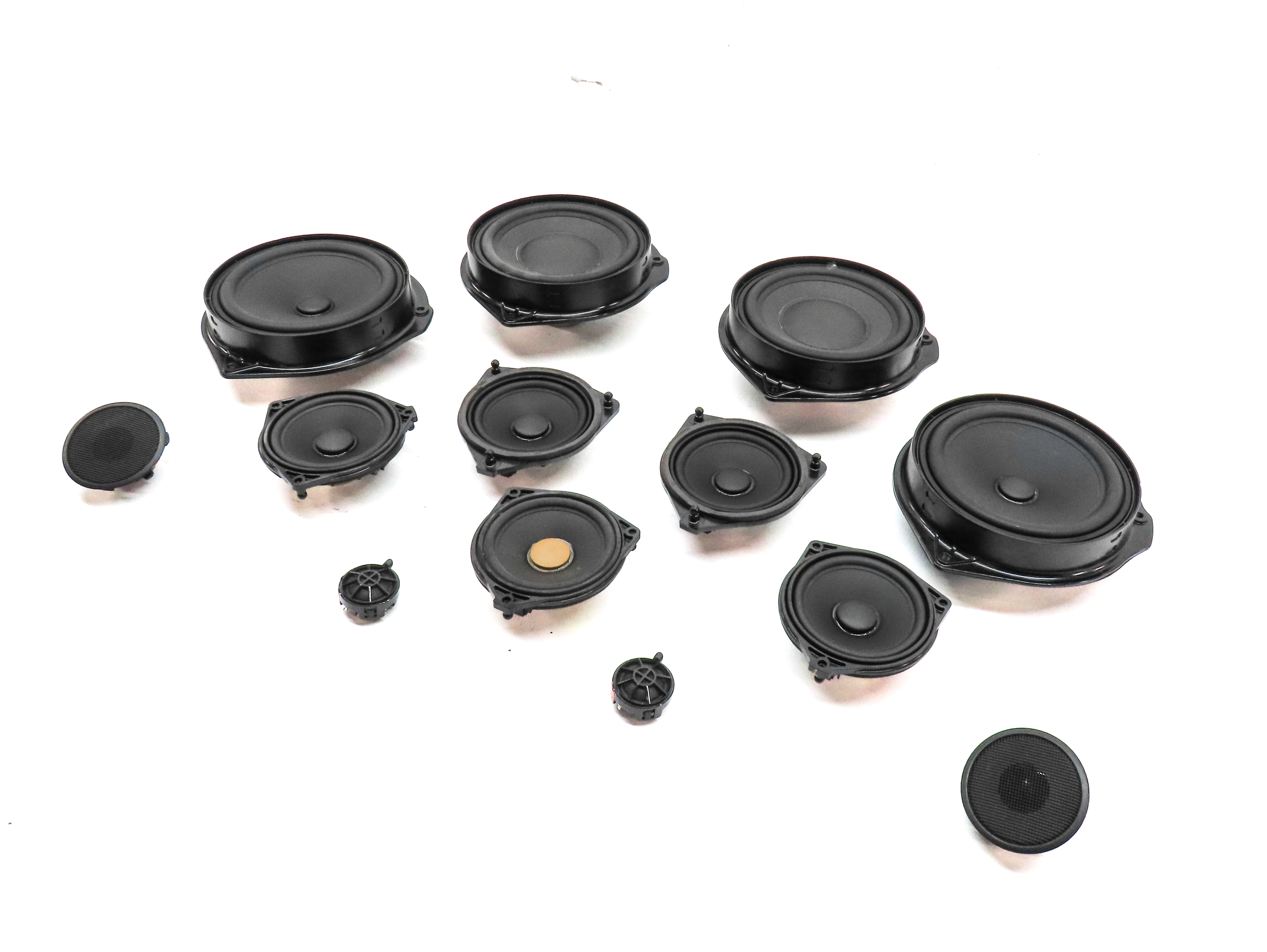 2013 MERCEDES ML550 (W166) STEREO AUDIO LOGIC 7 SOUND SYSTEM SPEAKER SET/13 — exact item pictured